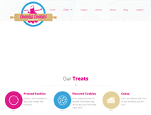 Tablet Screenshot of conniescookies.com